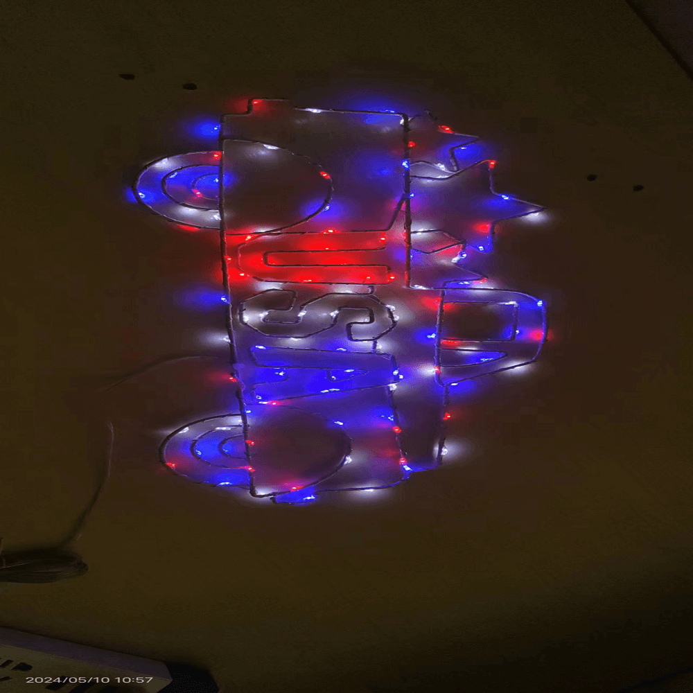 4th of July Window Lights