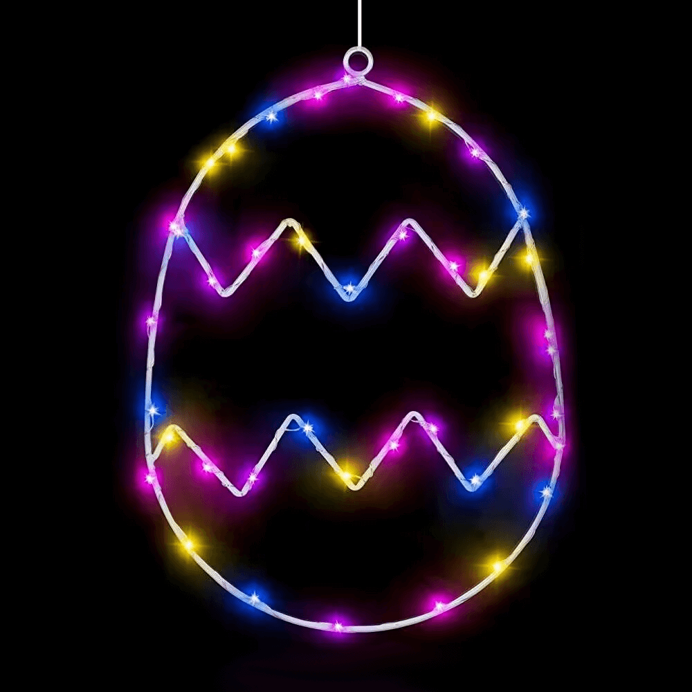 Easter Egg Window Light