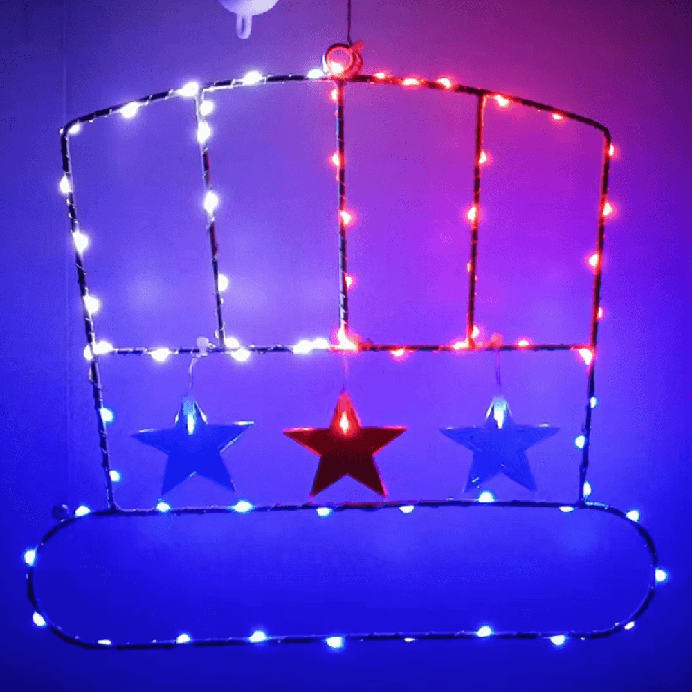 July 4th Window Lights